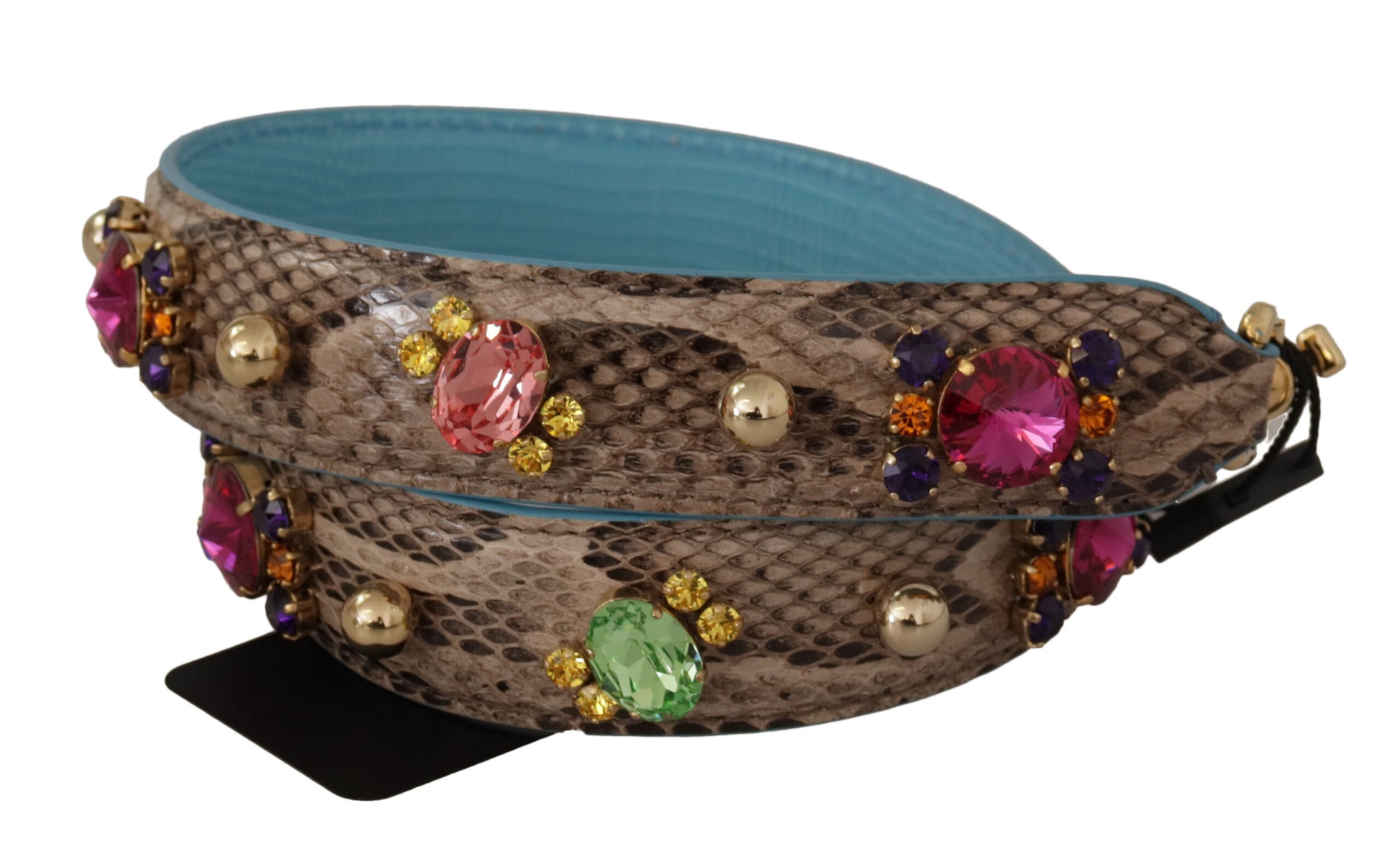 Elegante Python leren schouderband accessoire