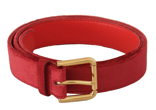 Elegante rode suède designer riem