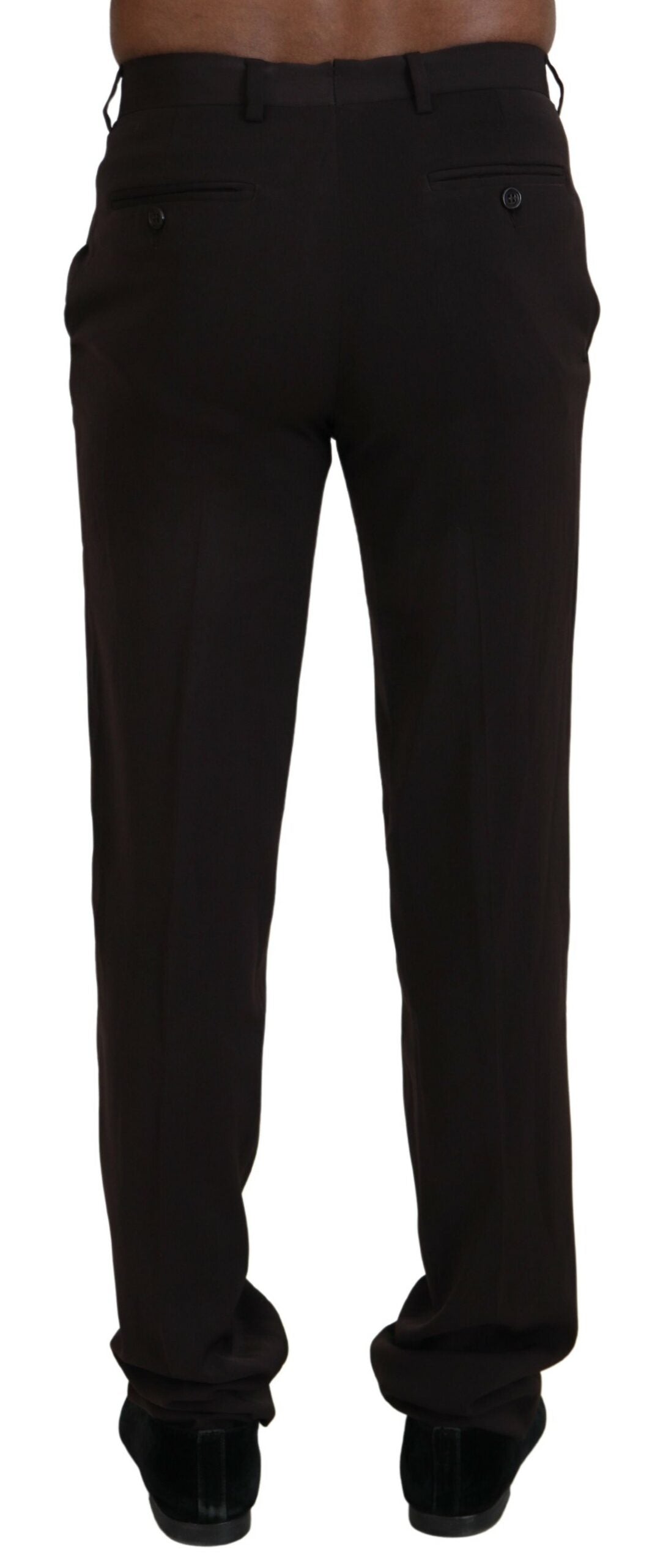 Elegante bruine Italiaanse pantalon