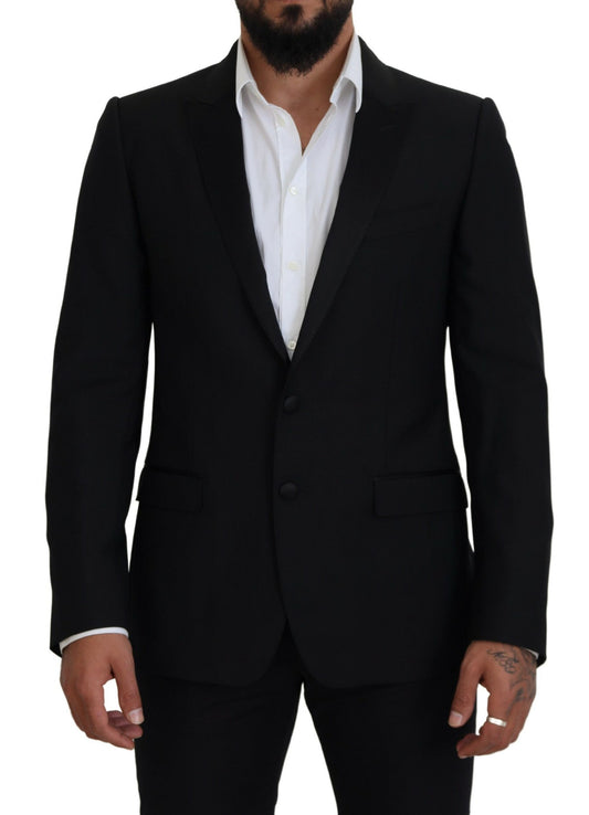 Elegante Martini Zwarte Formele Blazer