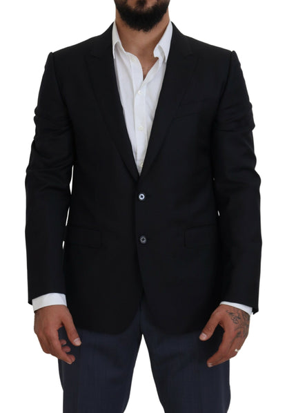 Elegante donkerblauwe Martini Blazer