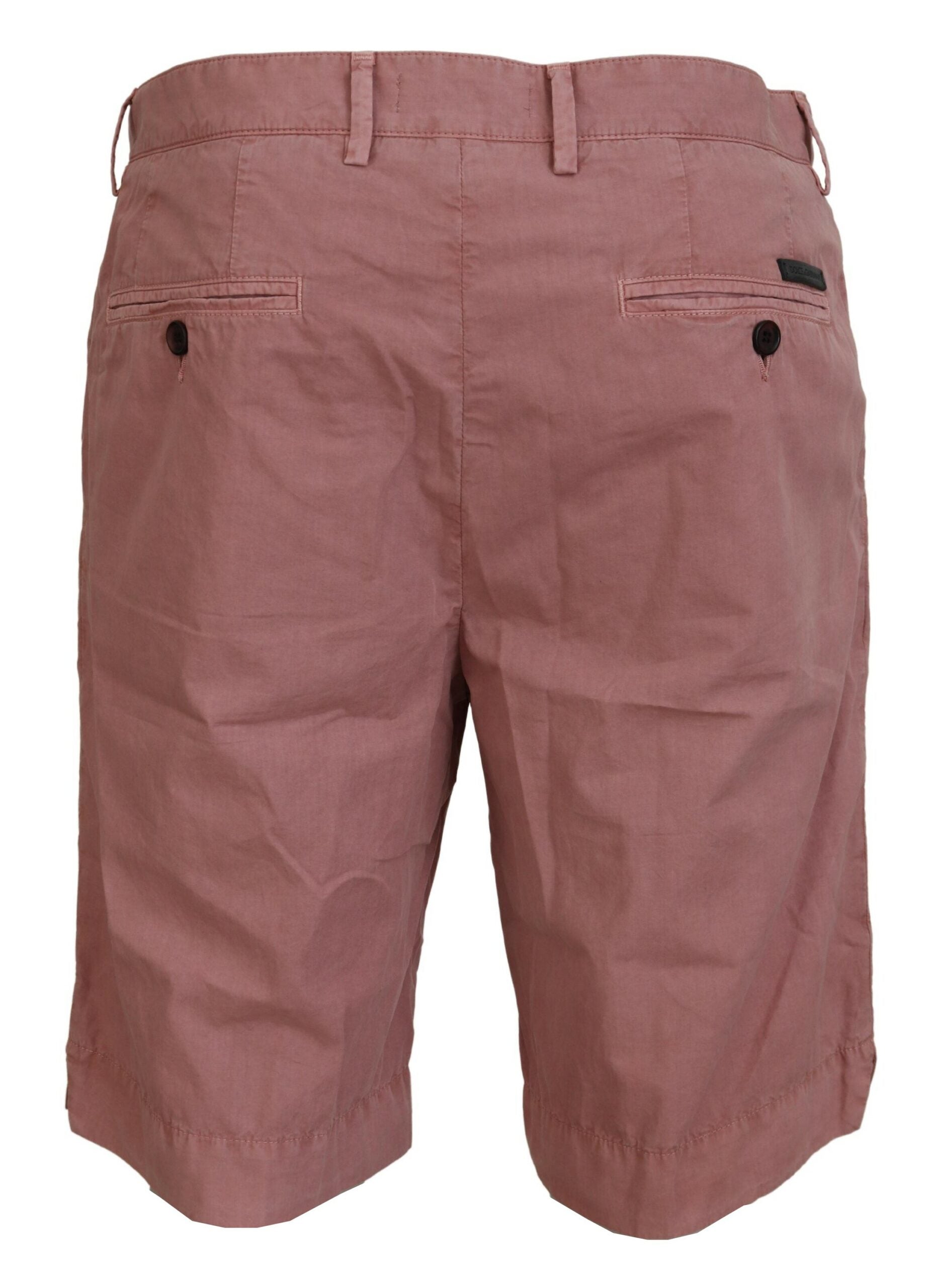 Prachtige roze chino shorts voor heren