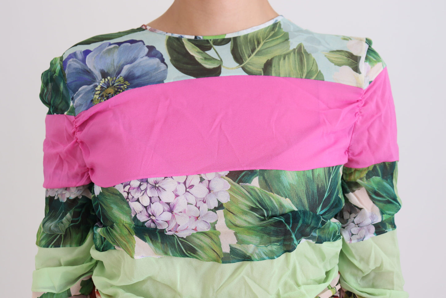 Bloemen Bodycon Zijden Jurk