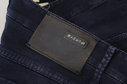 Geavanceerde taps toelopende denim jeans