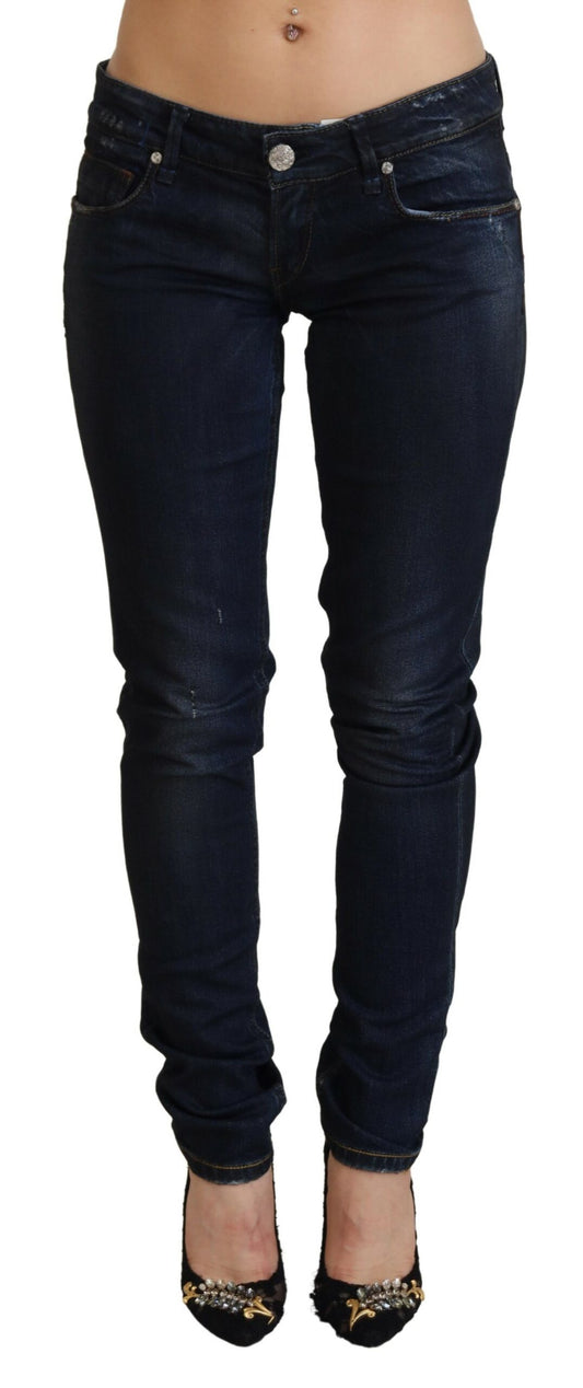 Chique Slim Fit Katoenen Denim Jeans