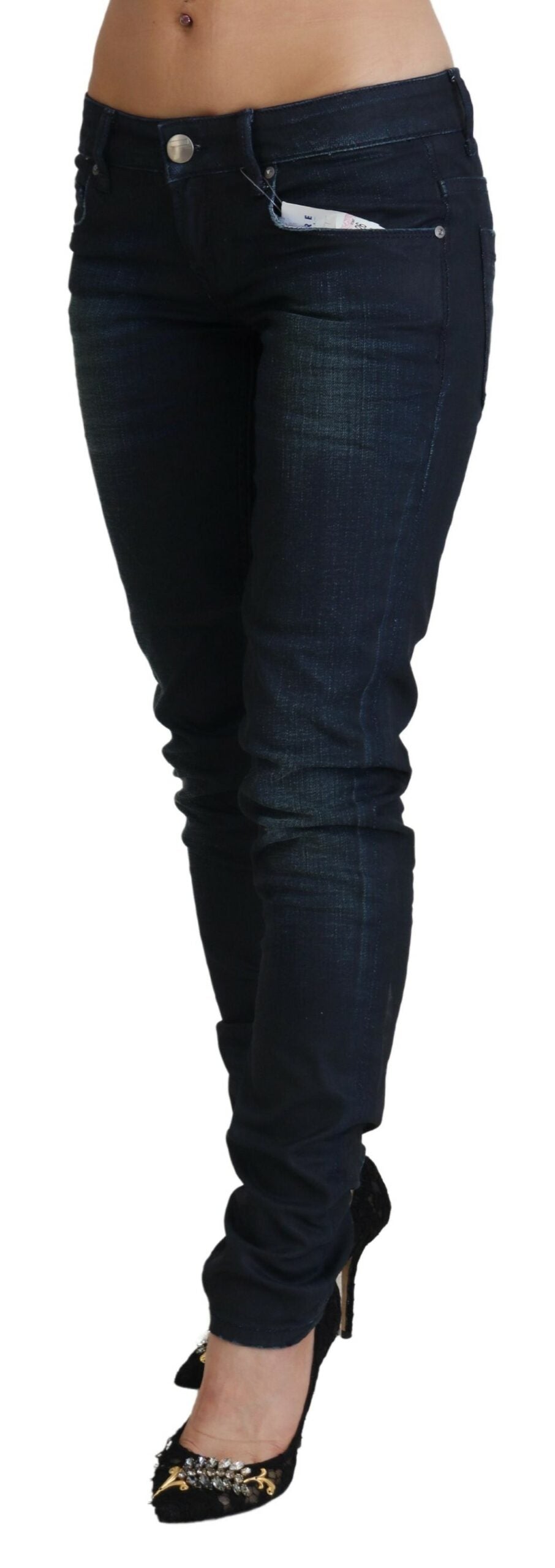 Slim Fit Katoenen Denim Jeans