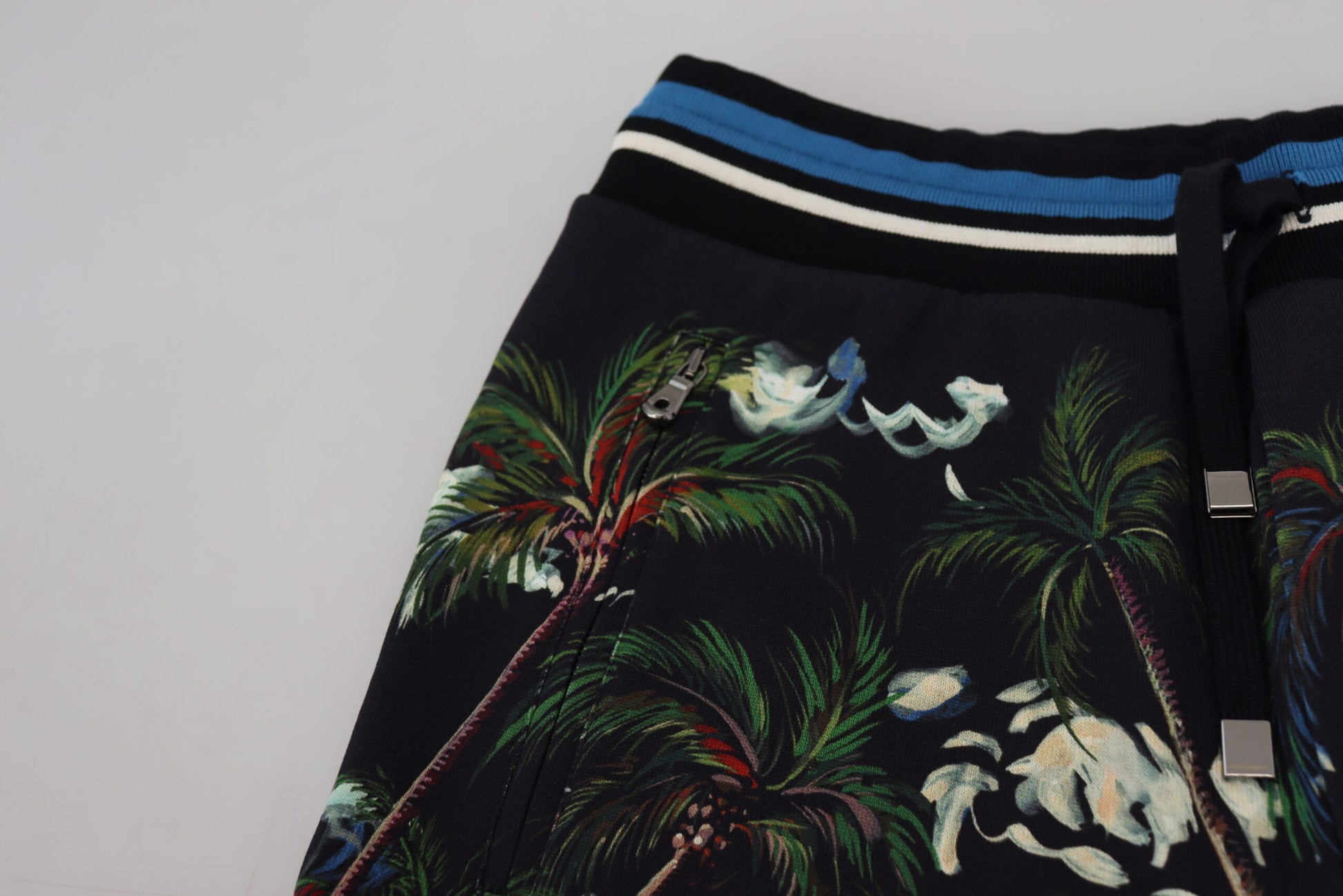 Vulkaanprint casual knielange shorts