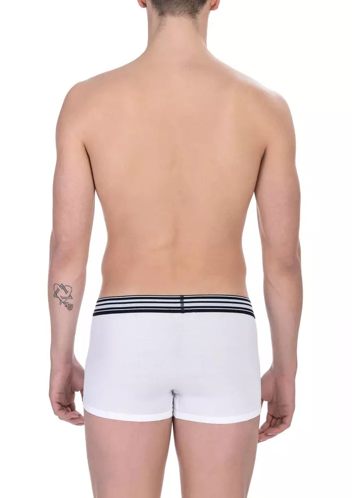 White Cotton Men Trunk