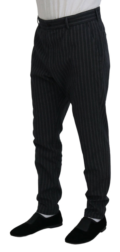 Elegant Striped Chino Dress Pants