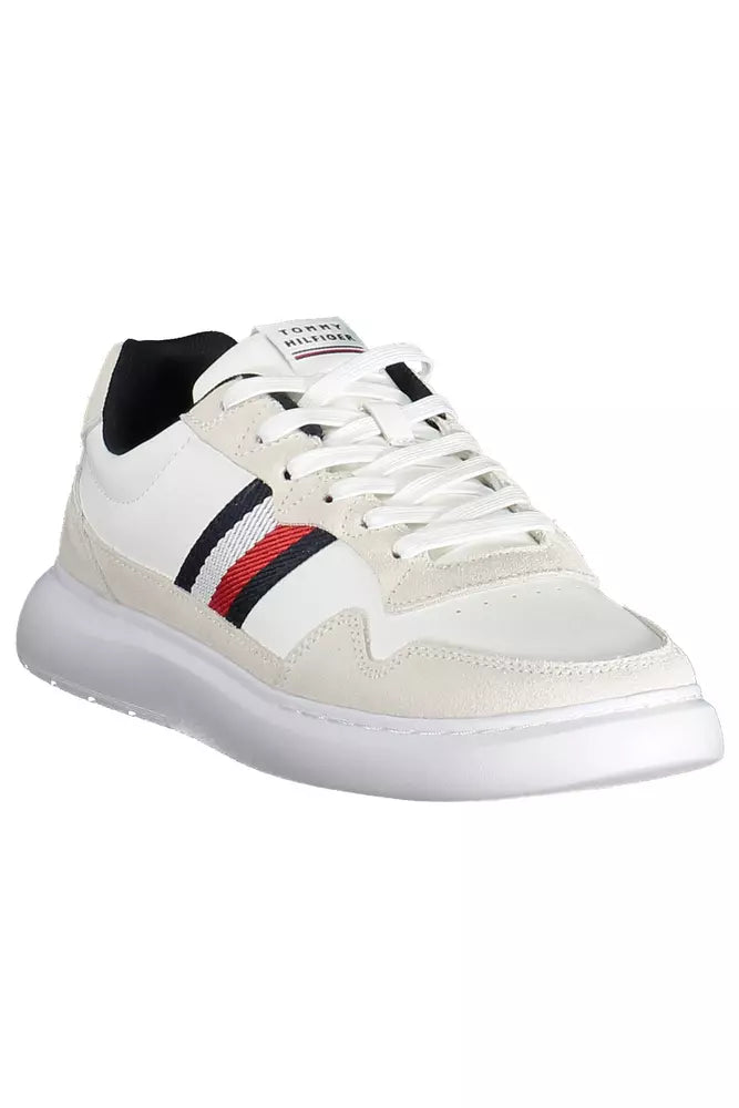 White Leather Men Sneaker