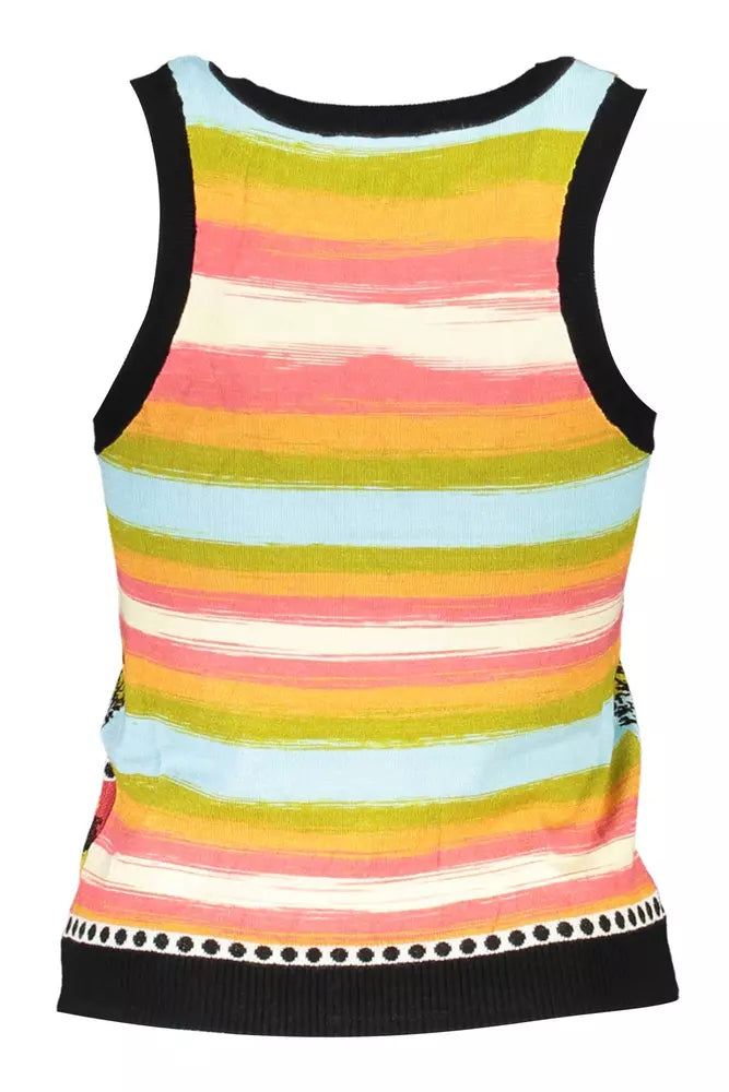 Zwarte Viscose Dames Top