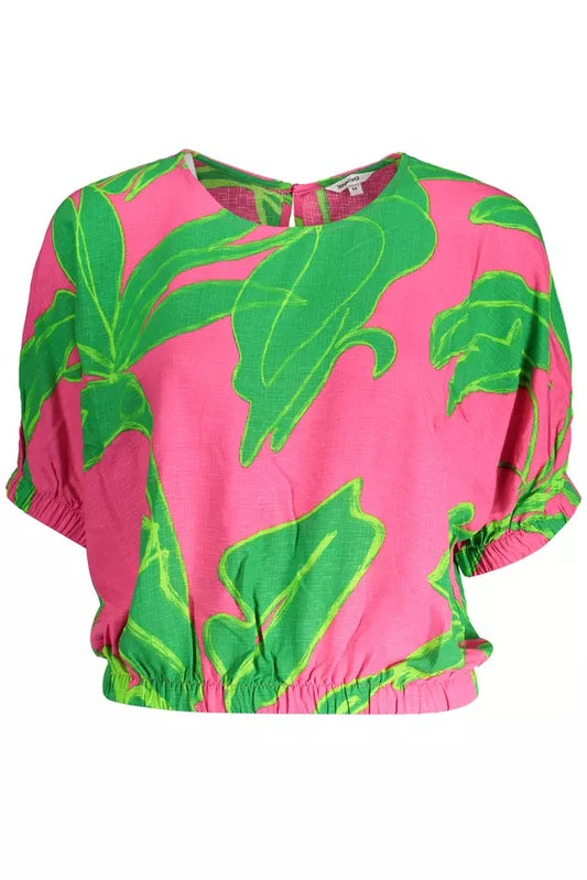 Roze Viscose Dames Top