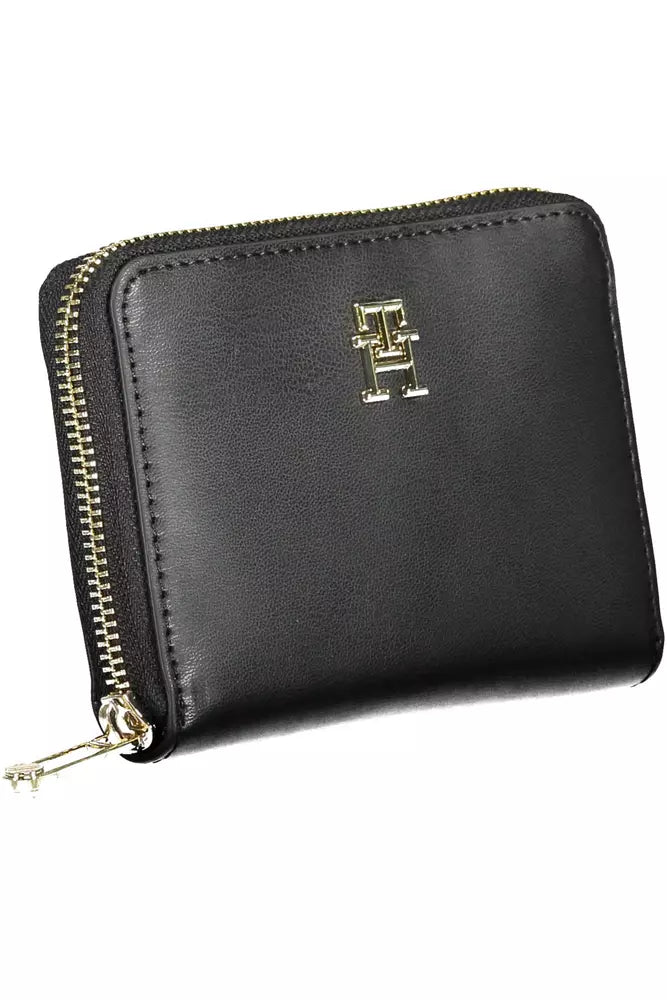 Black Polyethylene Women Wallet