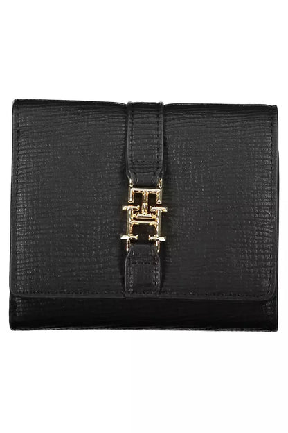 Black Polyethylene Women Wallet