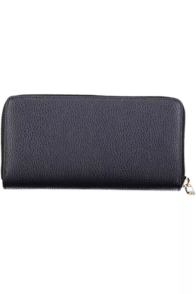 Blue Polyethylene Women Wallet