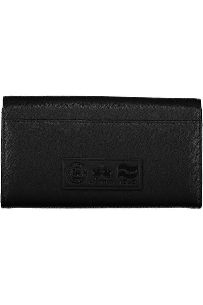 Black Polyethylene Women Wallet