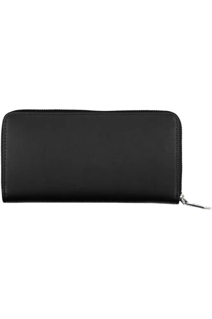 Black Polyethylene Women Wallet