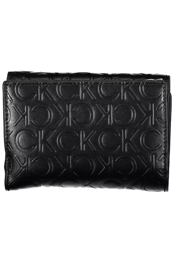 Black Polyethylene Women Wallet