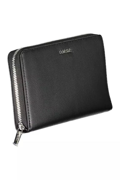 Black Polyethylene Women Wallet