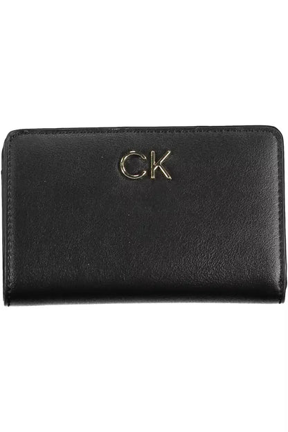 Black Polyethylene Women Wallet