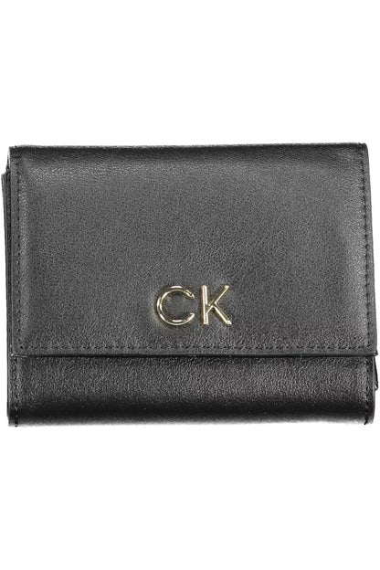 Black Polyethylene Women Wallet