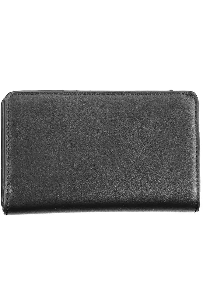 Black Polyethylene Women Wallet