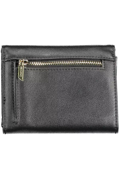 Black Polyethylene Women Wallet