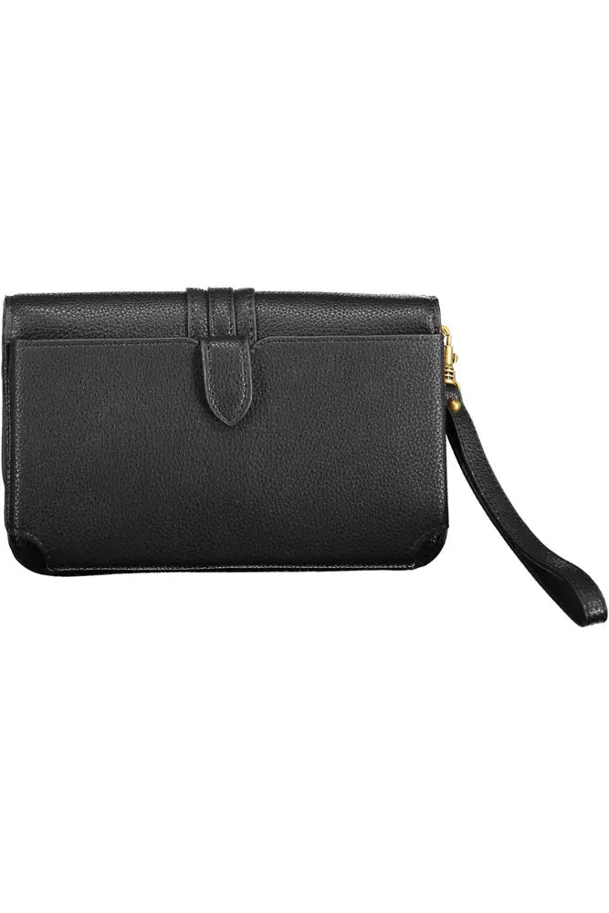 Black Polyethylene Women Wallet