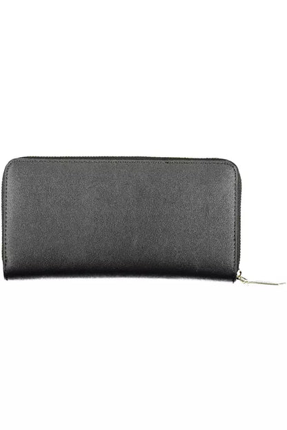 Black Polyethylene Women Wallet