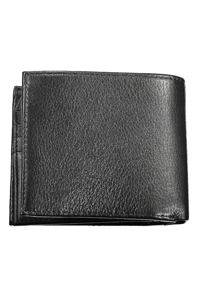 Black Leather Men Wallet