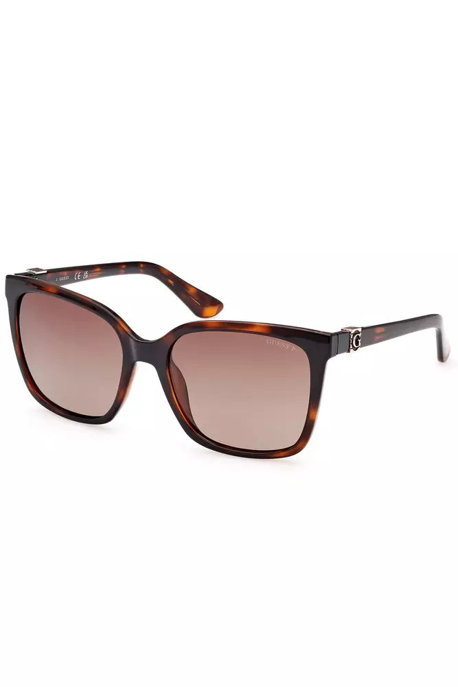 Brown Injected Women Sunglass