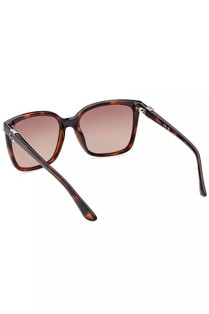 Brown Injected Women Sunglass