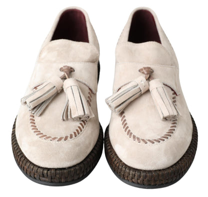 Elegante español leren espadrilles