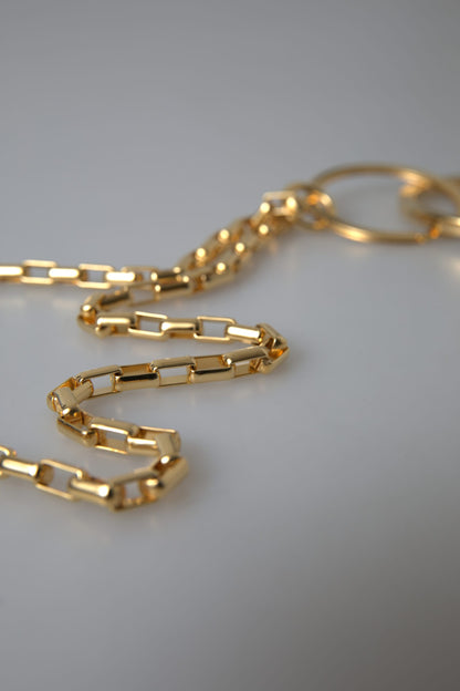 Chique gouden bedelketting