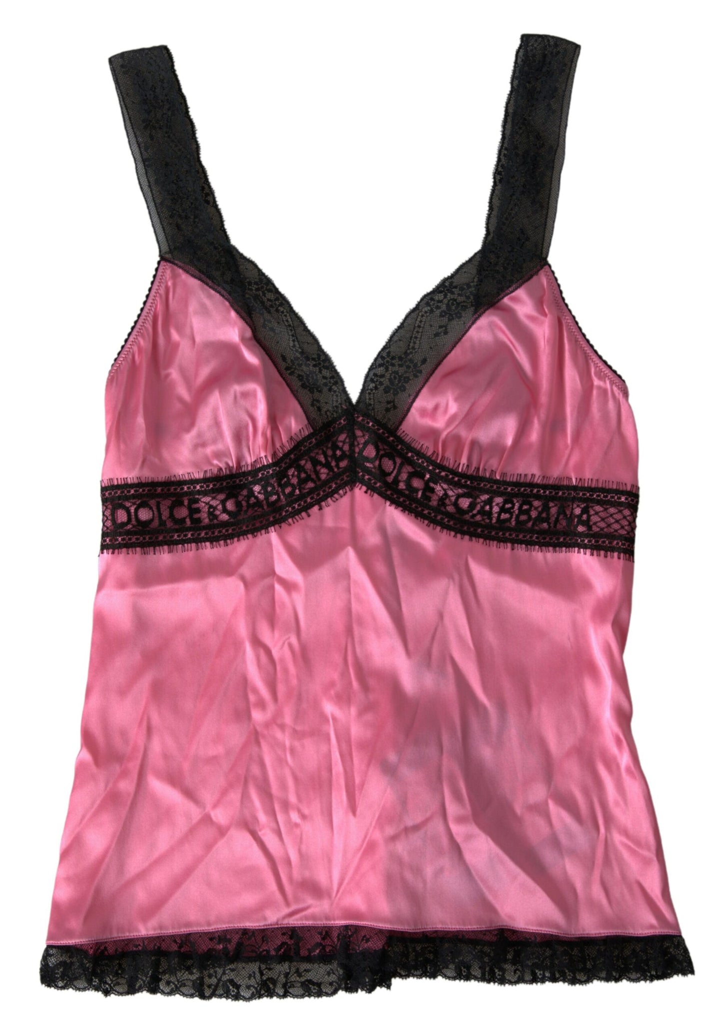 Zijden Charm Roze Camisole