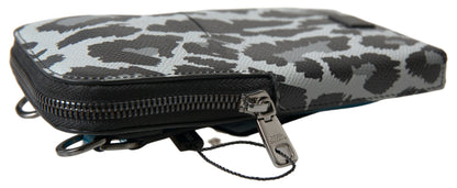 Elegante leren crossbody-telefoontas