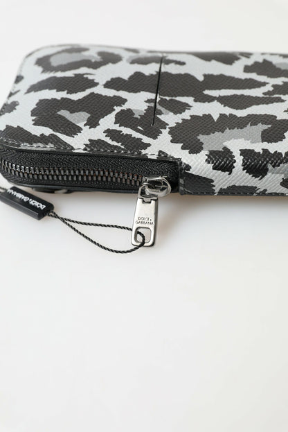 Elegante leren crossbody-telefoontas