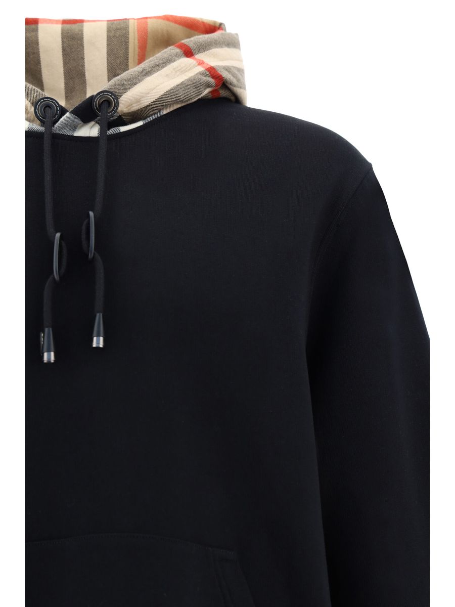 Elegante oversized zwarte Samuel hoodie