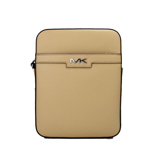 Cooper Medium Camel Crossgrain leren Flight Crossbody tas