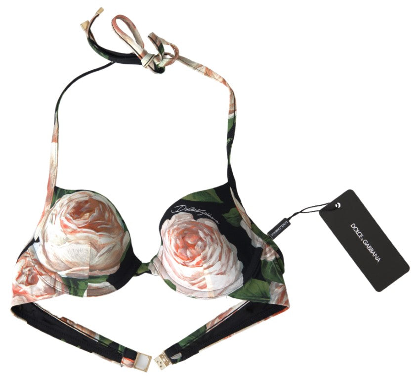 Floral Elegance elastische bikinitop