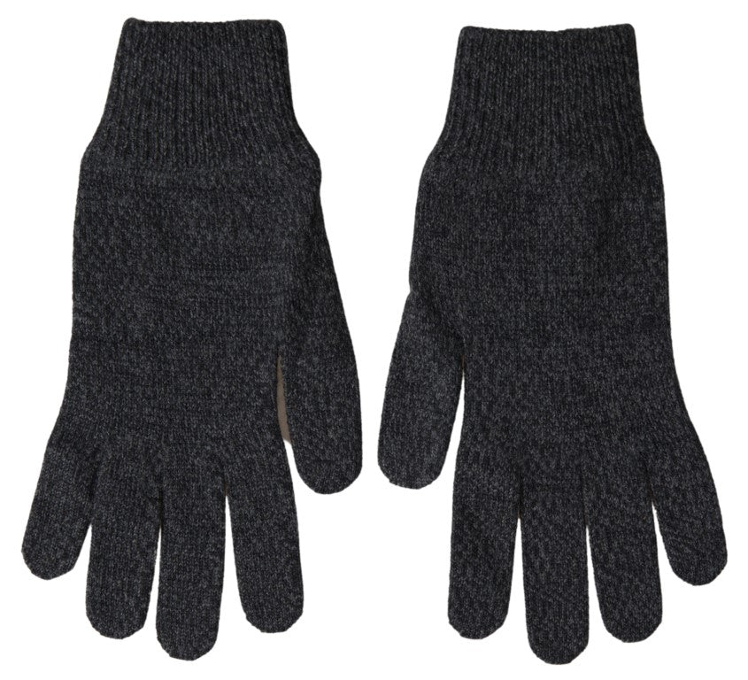 Elegante winterhandschoenen van maagdelijke wol in grijs