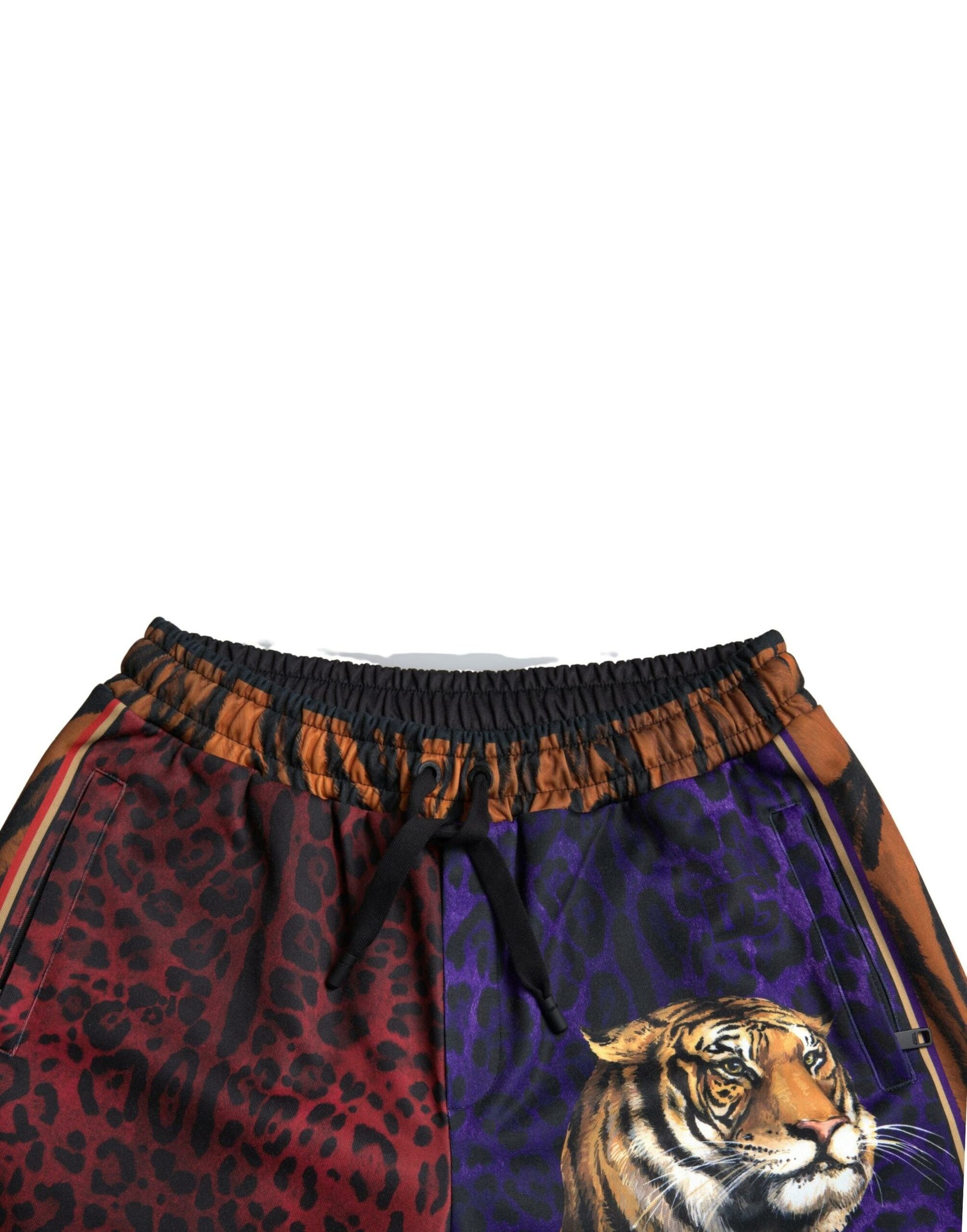 Chique veelkleurige Bermudashorts met exotische print