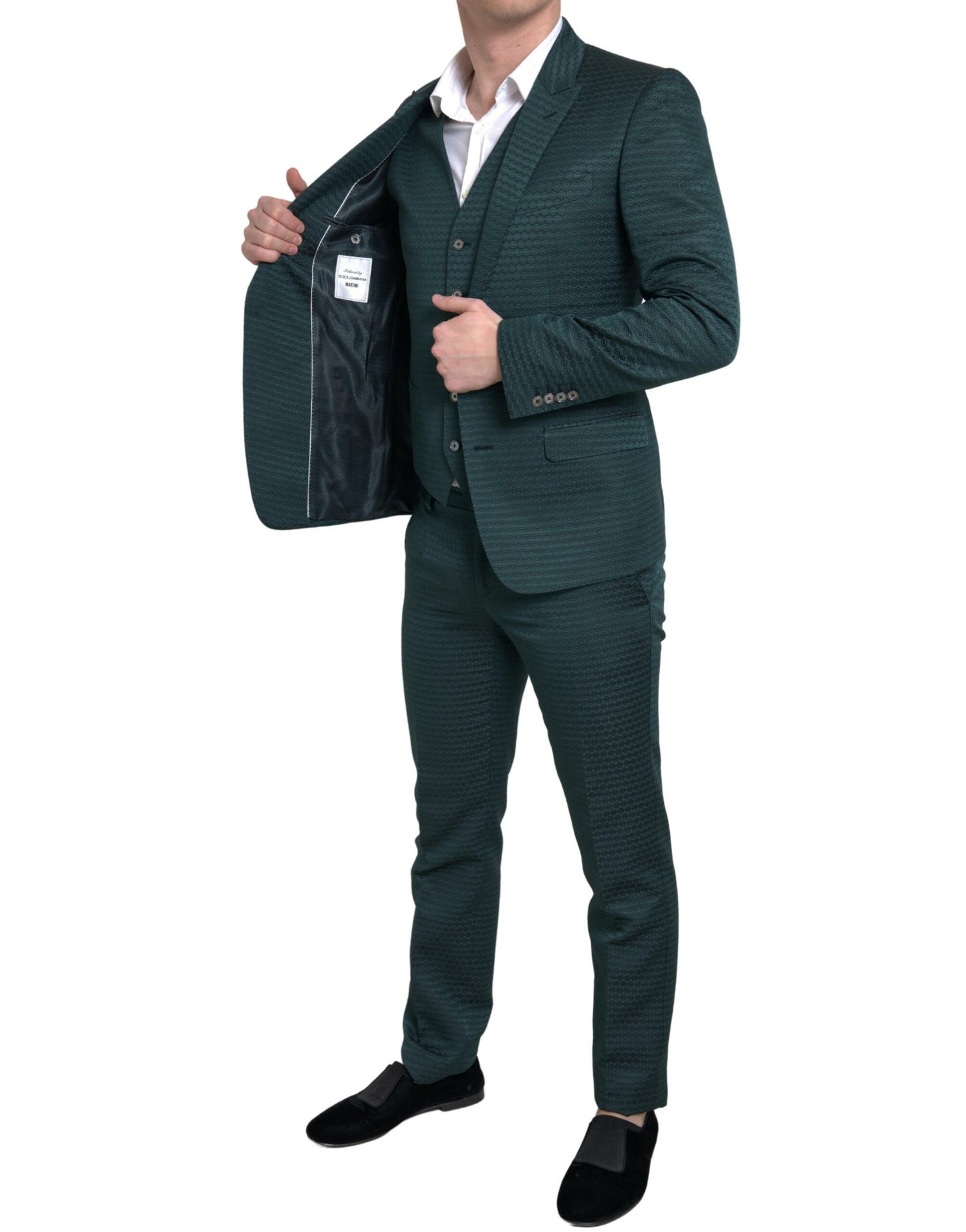 Emerald Elegance Slim Fit 3-delig pak