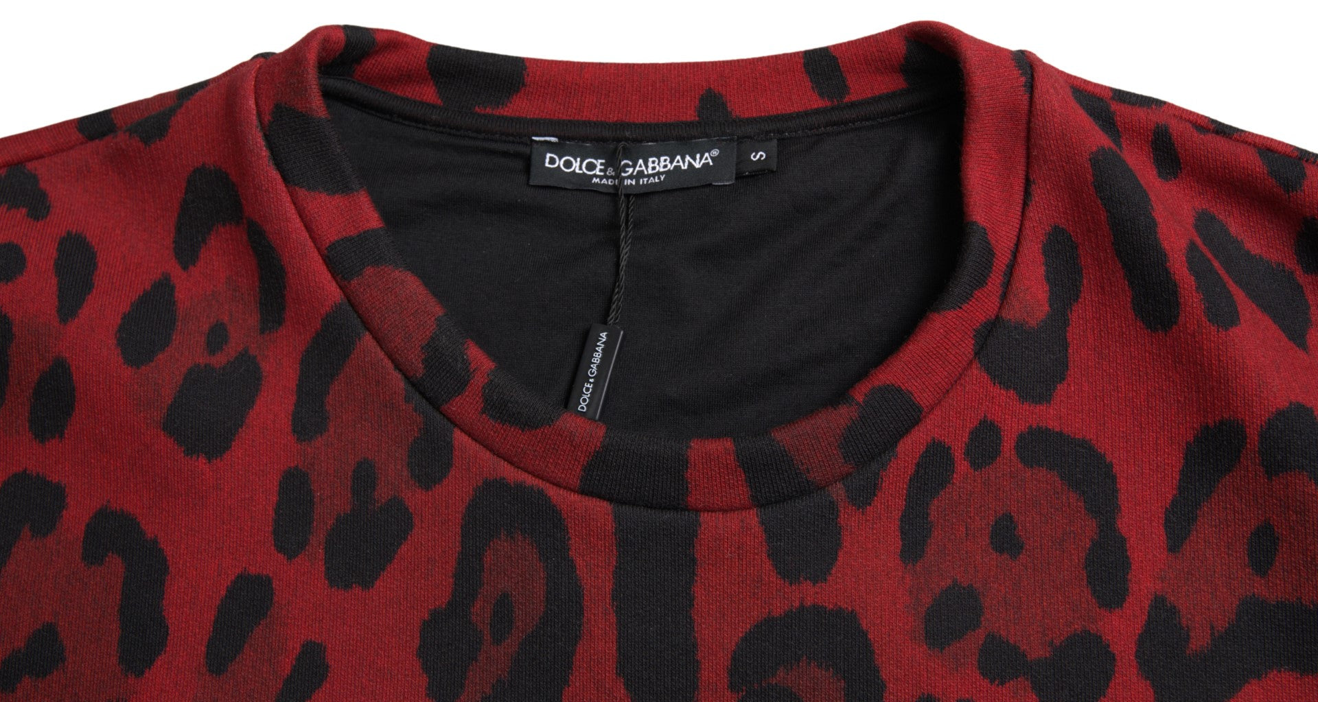 Red Leopard Print Cotton Tank Top