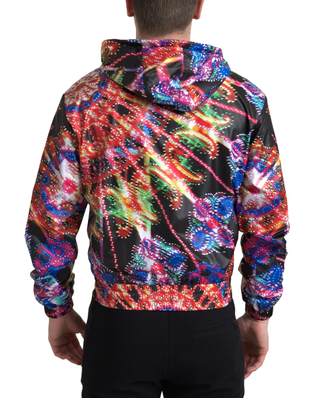 Multicolor Full Zip Capuchon Trui