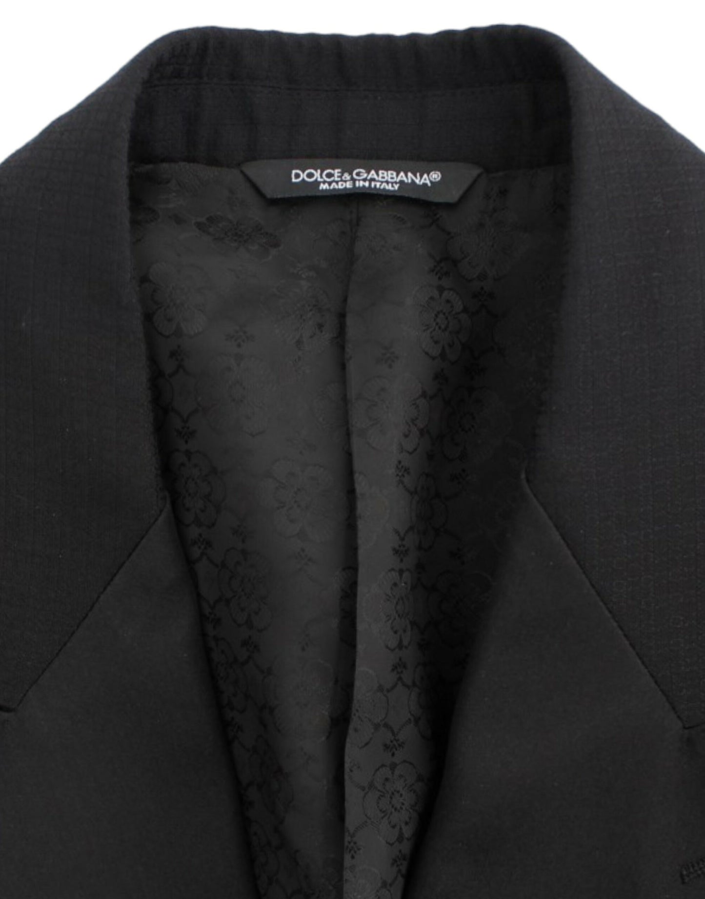 Elegante zwarte Sicilia blazer van zijdemix