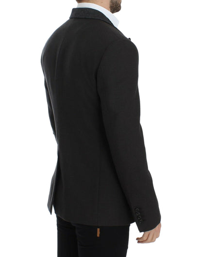 Elegante, slanke, dubbelrijige blazer