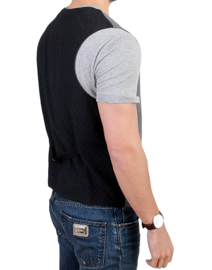 Chique grijs casual vest