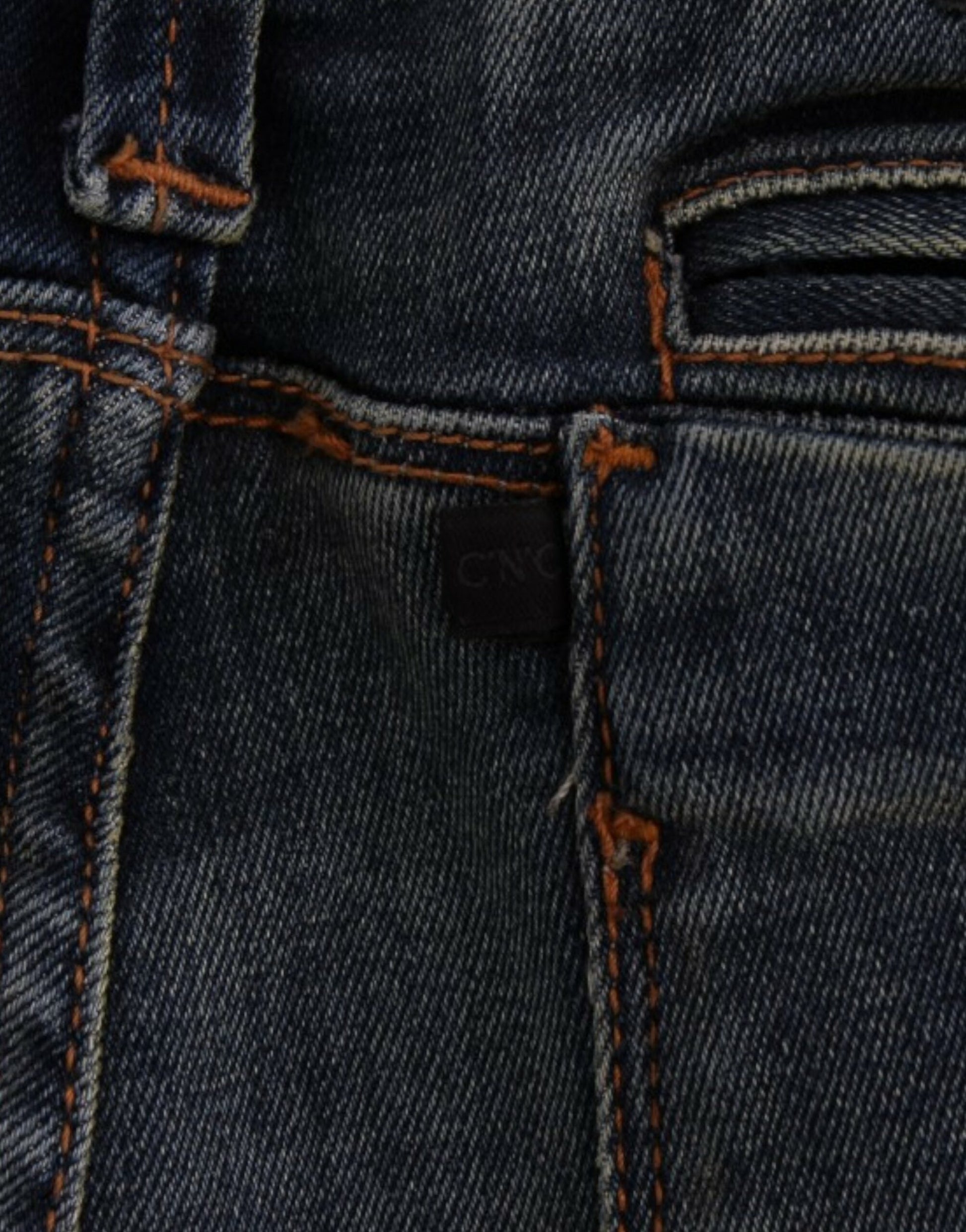 Chique blauwe designer jeans met rechte pijpen