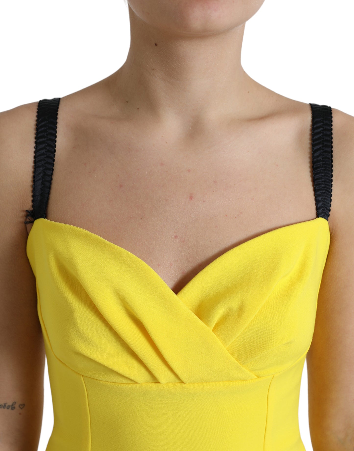 Sunshine Chic Mouwloze Midi-jurk